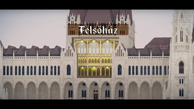 Az alsó- és felsőház története című animációs kisfilm részlete.