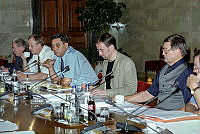 Házbizottsági ülés az Országházban, 1999