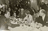 Dinnyés Lajos kormányfő az orvoskongresszus résztvevőinek tiszteletére adott vacsorán, 1948