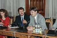 Az Országgyűlés Külügyi Bizottságának ülése az Országházban, 1999