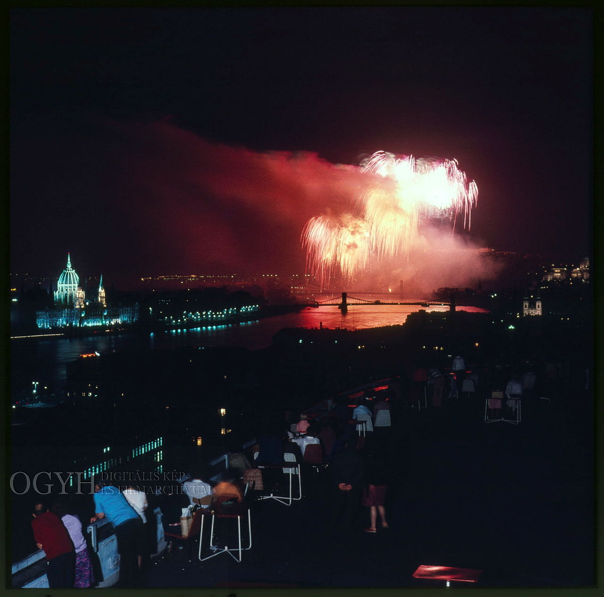 Alkotmánynapi tűzijáték, 1977
